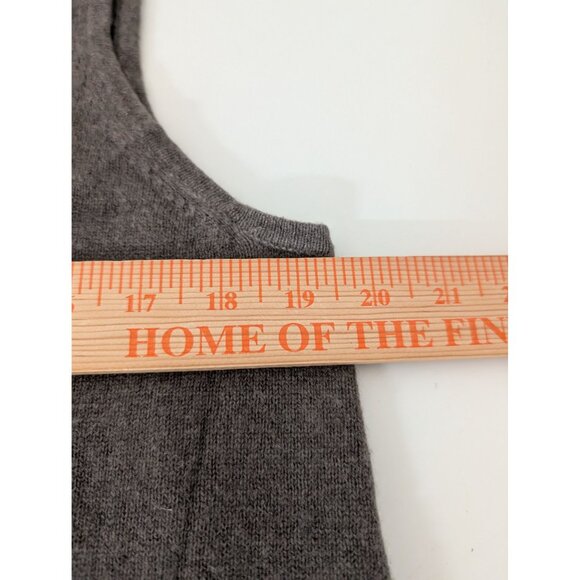 Charter Club 100% Cashmere Turtleneck Womens Size Large Brown Sleeveless Sweater - Picture 8 of 9